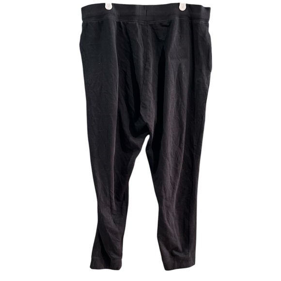 XL Calvin Klein black lightweight sweatpants, EUC - Picture 2 of 3